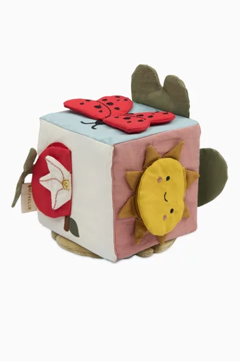 Garden Frog Sensory Cube Toy