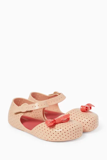 Pop Ballet Flats in PVC