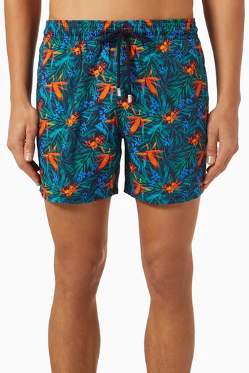 Tropical Flower Star Swim Shorts