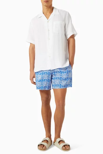 Tribal Turtle Swim Shorts