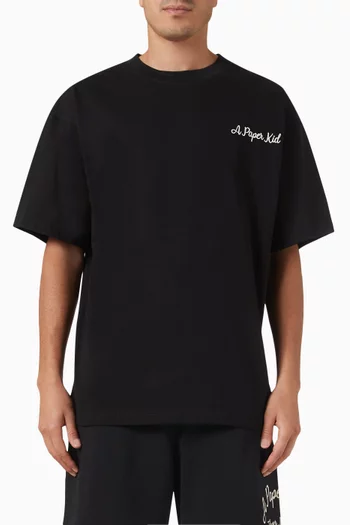 Logo T-shirt in Cotton