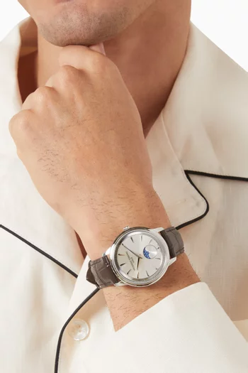 Classics Moneta Moonphase Quartz Watch, 37mm