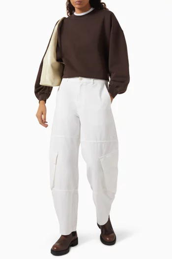The Bubble Cargo Pants in Cotton