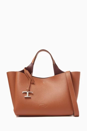 Mini 'T' Bag in Leather