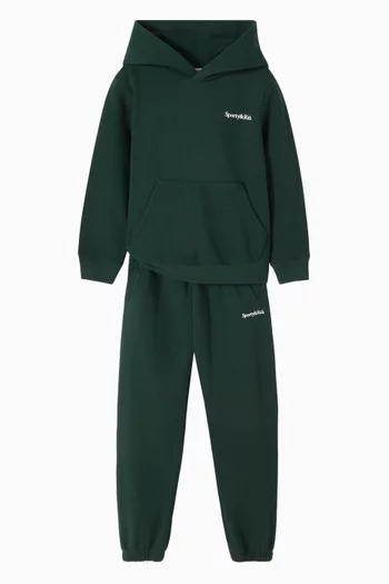 Drink More Water Hoodie in Cotton-fleece