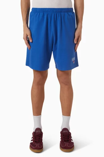 Nautical Embroidered Gym Shorts