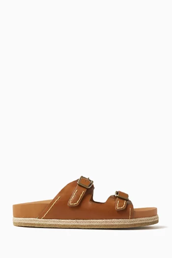 Turbach Slides in Suede