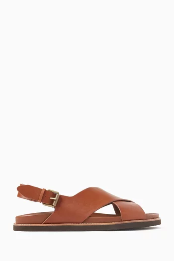 Zane Sandals in Leather