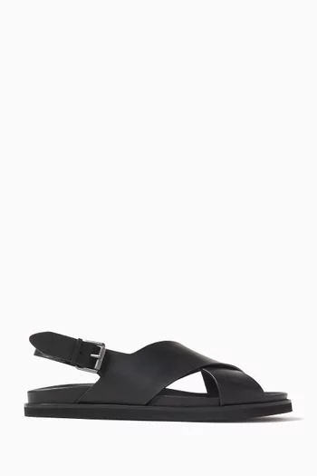 Zane Sandals in Leather