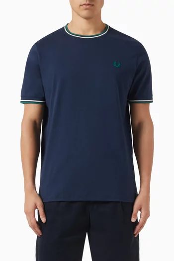 Twin Tipped T-shirt in Cotton Jersey
