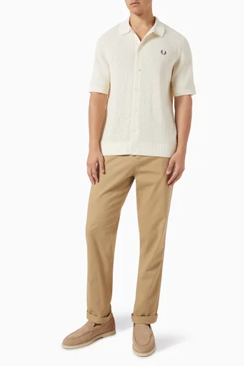 Slim-fit Pants in Cotton