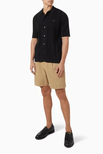 Knitted Shirt in Cotton