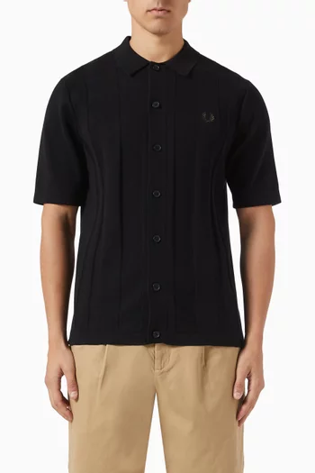 Knitted Shirt in Cotton