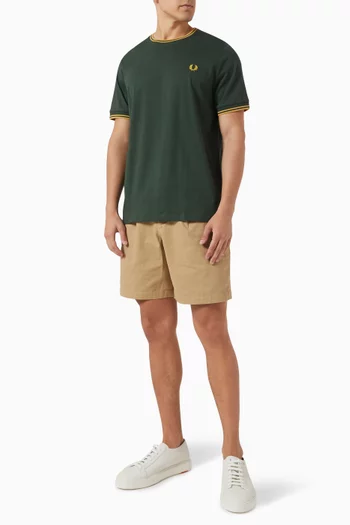 Twin Tipped T-shirt in Cotton Jersey