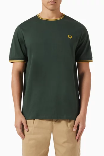 Twin Tipped T-shirt in Cotton Jersey