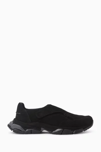 Monkstrap Sneakers in Suede