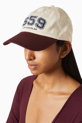 Logo-embroidered Tennis Cap in Cotton