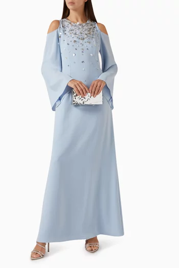 فستان سهرة كورالين كريب