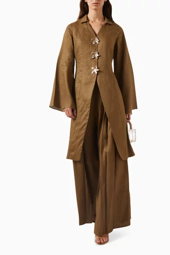 Vale Co-ord Set in Linen