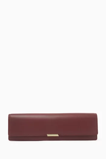 Helix Mailbox Clutch in Nappa Leather