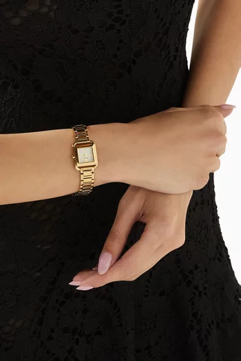 Mini Kira Stainless Steel Quartz Watch, 18x18mm