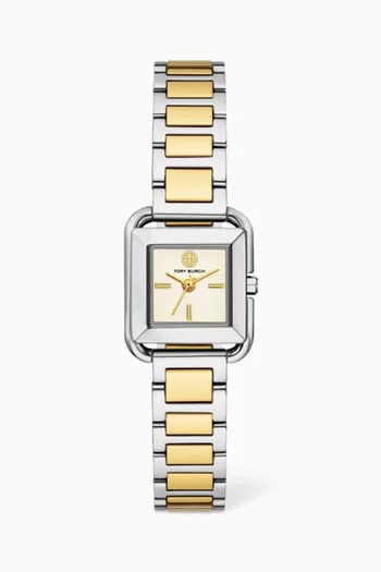 Mini Kira Two-tone Stainless Steel Quartz Watch, 18mm