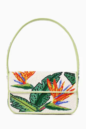 Tommy Beaded Shoulder Bag