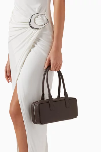 The Dude Shoulder Bag in Pebbled Leather