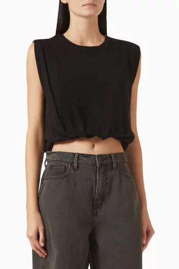Muscle T-shirt in Cotton-blend