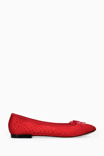 Cendrillon Ballet Flats in Satin