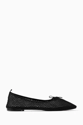 Garance Ballet Flats in Mesh