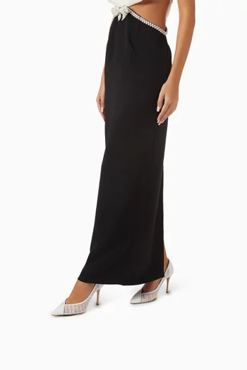 Nora 85 Pumps in Tulle & Satin