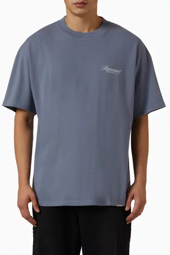 Owners Club Script T-shirt in Cotton