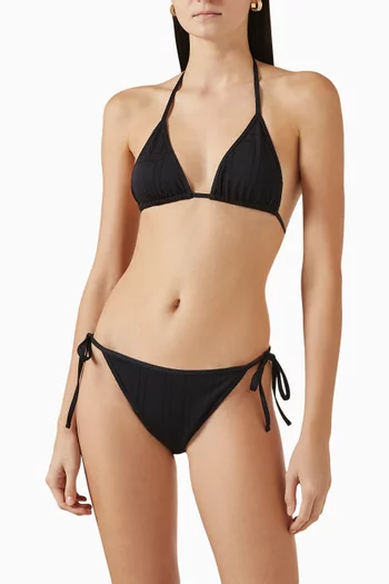 Monogram Pointelle Bikini Briefs