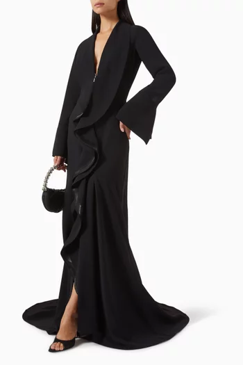 Jupiter Gown in Crepe