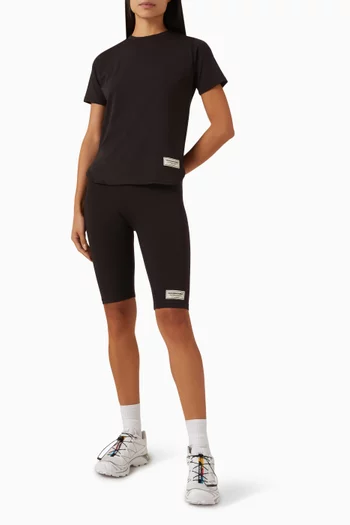 Curved Hem T-shirt in Recycled Softskin