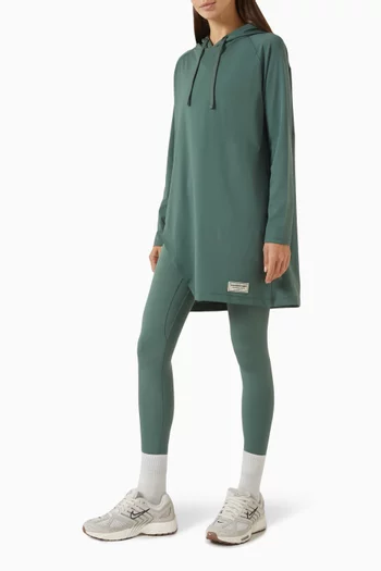 Oversized Sports Top in Recycled Softskin
