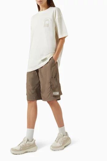 شورت كارغو قماش ريشيل 100