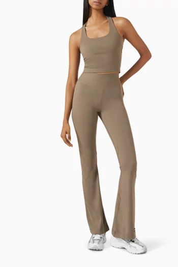 Strappy Scoop Tank Top in Soft Nylon