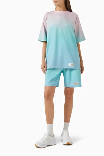 Ombre Oversized Resort T-shirt in Recycled Softskin