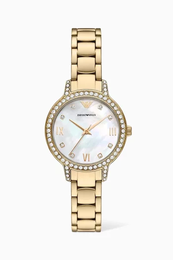 Cleo Quartz Watch, 32mm