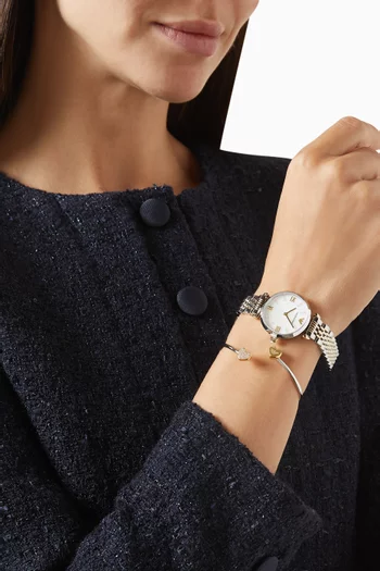 Gianni Quartz Watch & Bracelet Gift Set