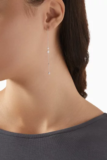 Drop Earrings in Sterling Silver