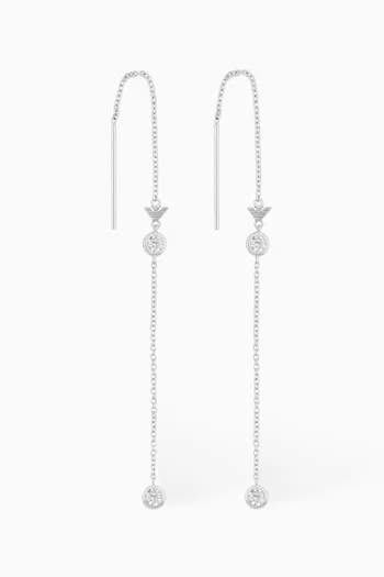 Drop Earrings in Sterling Silver