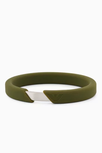 Eagle Logo Bracelet in Silicone
