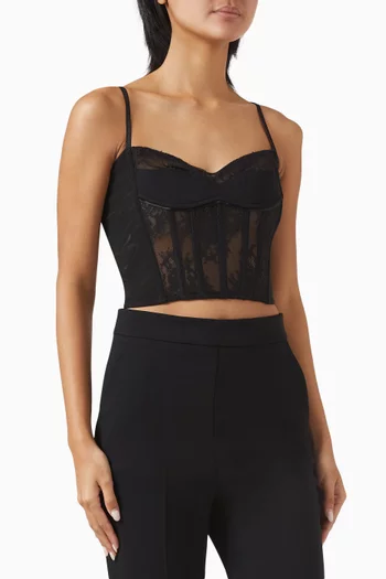 Bustier Top in Lace