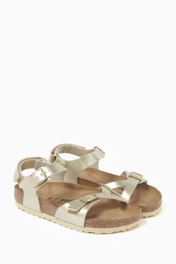 Rio Sandals in Birko-Flor® & Suede