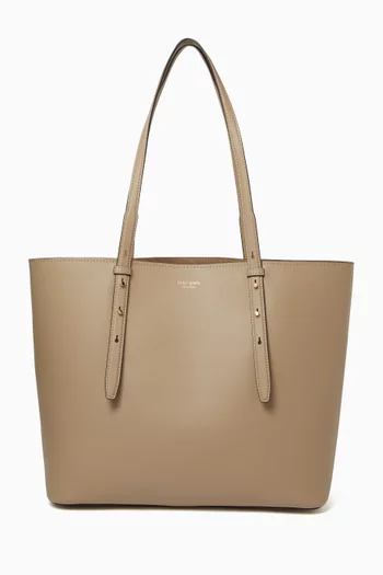 Do It All Large Tote Bag in Leather