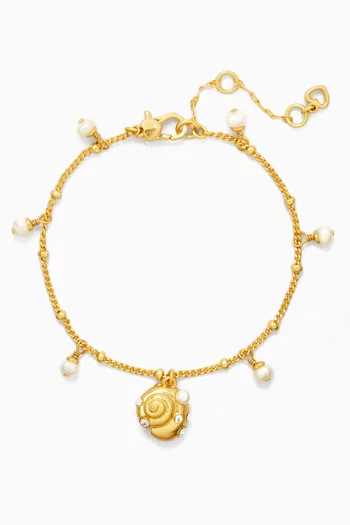 Beachside Bracelet in Gold-tone Brass