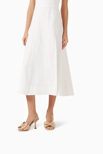 Beau 95 Slingback Sandals in Raffia